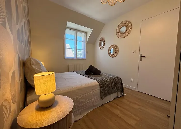 Avec Parking Privée Au Cœur D'honfleur Appartamento