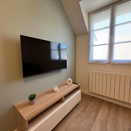 Avec Parking Privee Au Coeur D'honfleur Lejlighed *